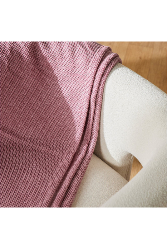 Couverture Solide - Atellea - Pink - 150x200cm