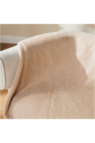Couverture Solide - Atellea - Beige - 150x200cm