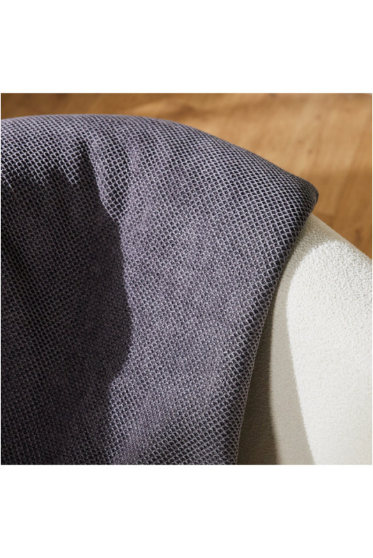 Couverture Solide - Atellea - Grey - 150x200cm