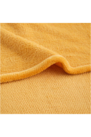 Couverture Unie Jacquard - Abila - Dark Yellow - 150x200cm