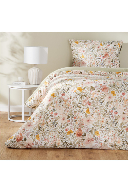Parure de lit En Satin De Coton - Truska - Light Pink - 140x200cm