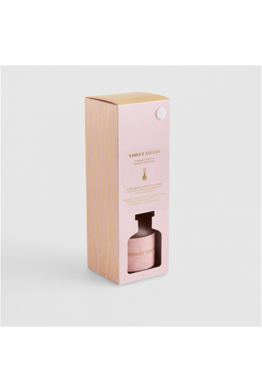 Diffuseur De Parfum - Velura - Pink - 9x9x25.5cm Contenance: 200ml