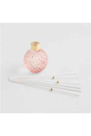 Diffuseur De Parfum - Cristalia - Pink - 9x9x10cm Contenance: 200ml