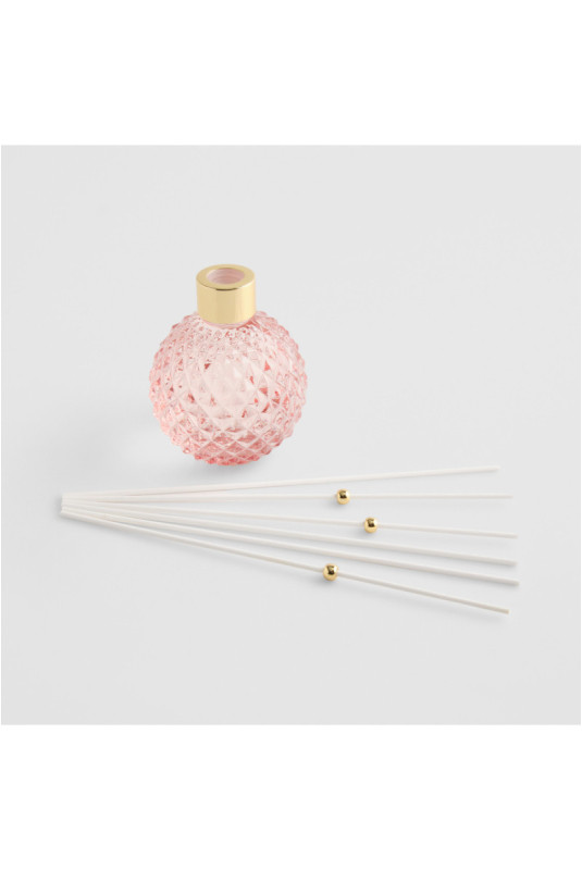 Diffuseur De Parfum - Cristalia - Pink - 9x9x10cm Contenance: 200ml