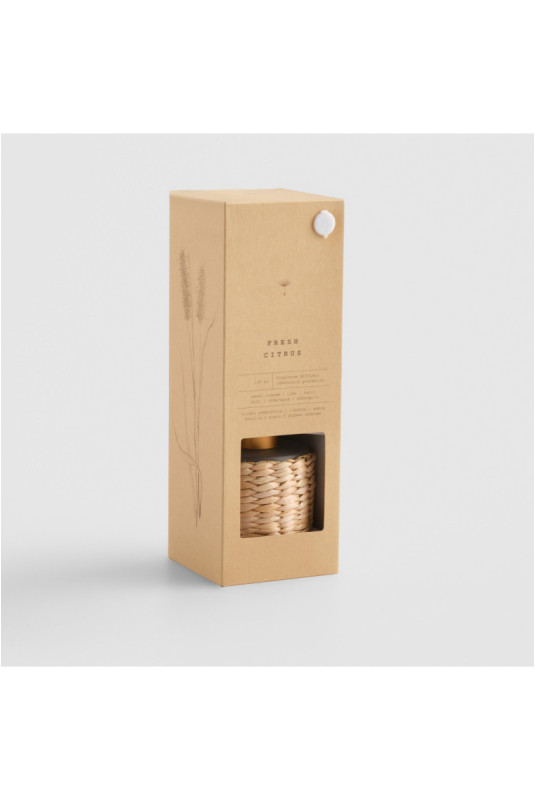 Diffuseur De Parfum - Pajia - White - 8.5x8.5x24.5cm Contenance: 100ml