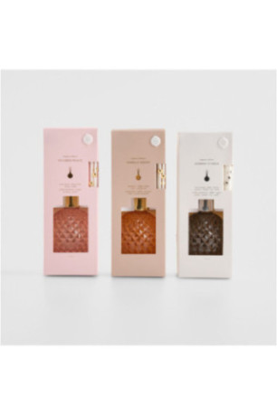 Diffuseur De Parfum - Cristalia - Silver - 8.5x8.5x23cm Contenance: 200ml