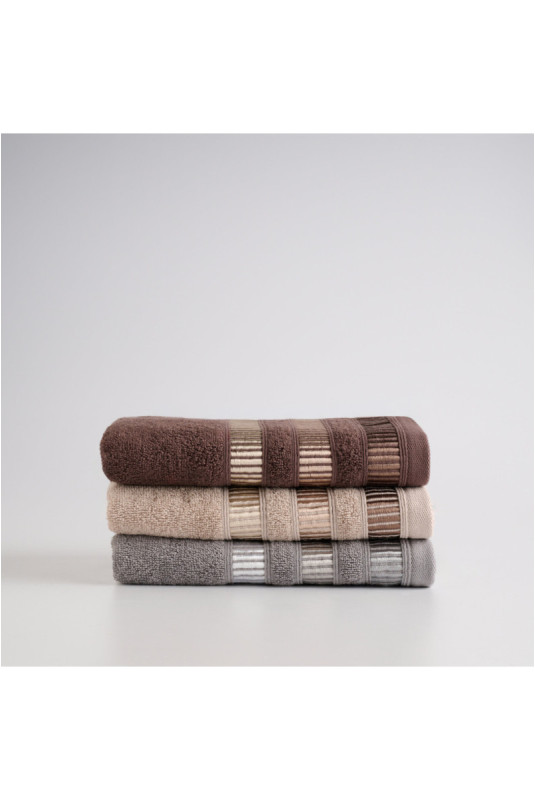 Serviette De Bain - Alicante - Brown - 70x130cm