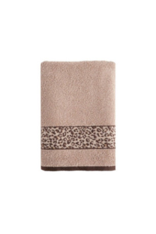 Serviette De Bain Décorative - Savanna - Dark Beige - 70x130cm