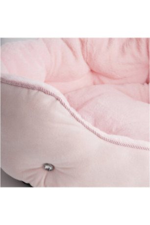 Lit Pour Animaux De Compagnie - Cosali - Pink - 65x70x28cm