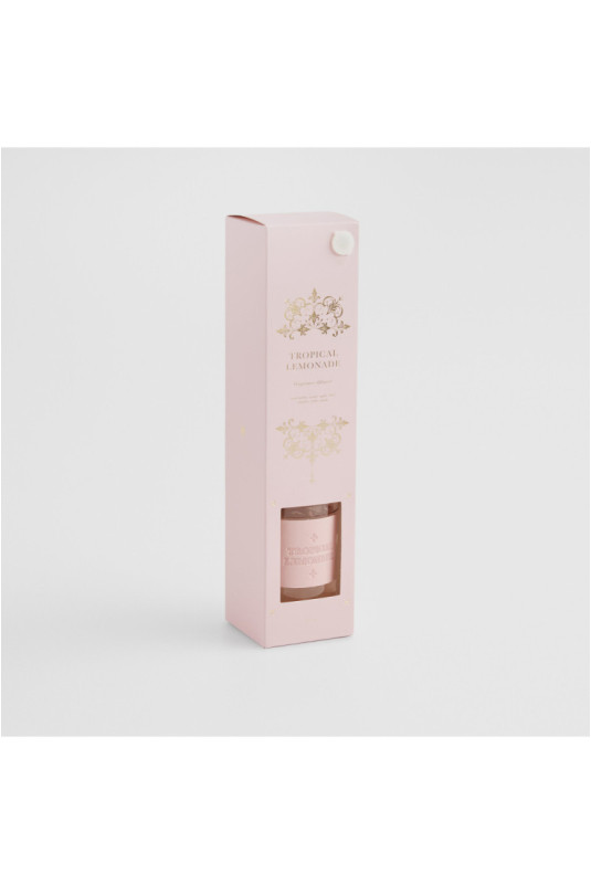 Diffuseur De Parfum - Veyra - Pink - 6.7x6.7x28cm Contenance: 150ml