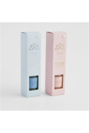 Diffuseur De Parfum - Veyra - Blue - 6.7x6.7x28cm Contenance: 150ml