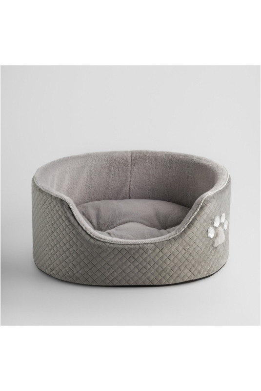 Lit Pour Animaux De Compagnie - Finko - Grey - 54x60x28cm