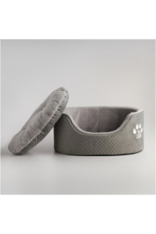 Lit Pour Animaux De Compagnie - Finko - Grey - 54x60x28cm