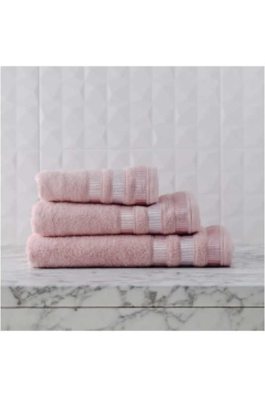 Serviette De Bain - Alicante - Light Pink - 50x90cm
