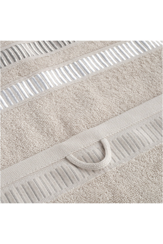 Serviette De Bain - Alicante - Light Grey - 50x90cm