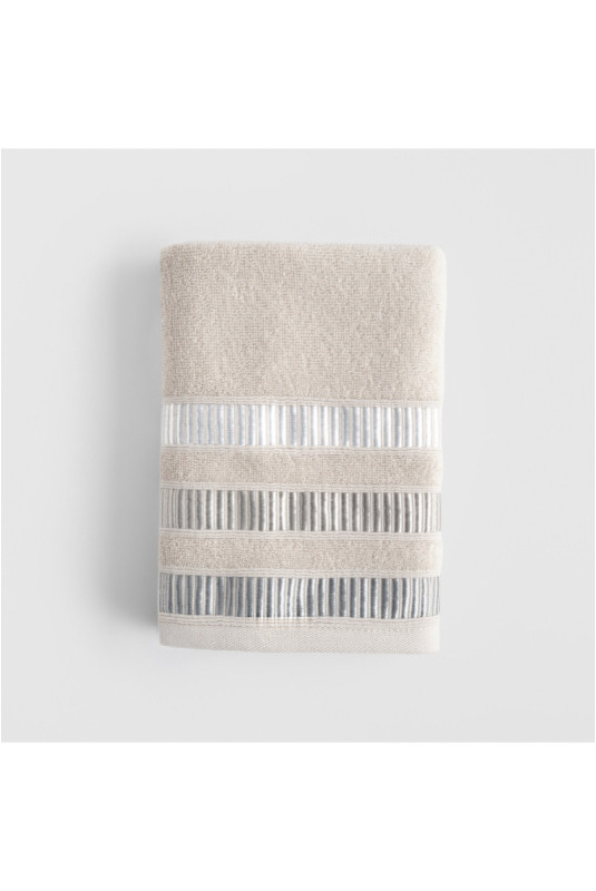 Serviette De Bain - Alicante - Light Grey - 50x90cm