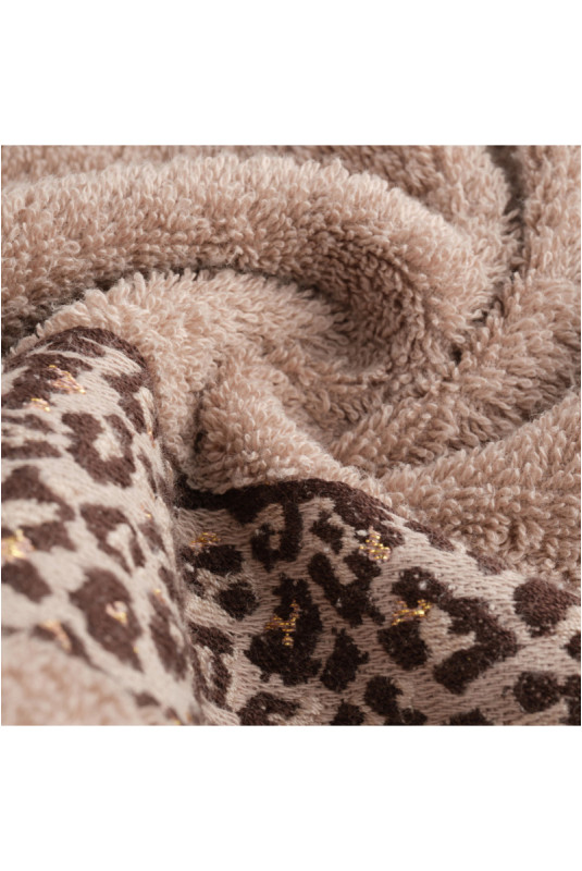 Serviette De Bain Décorative - Savanna - Dark Beige - 50x90cm