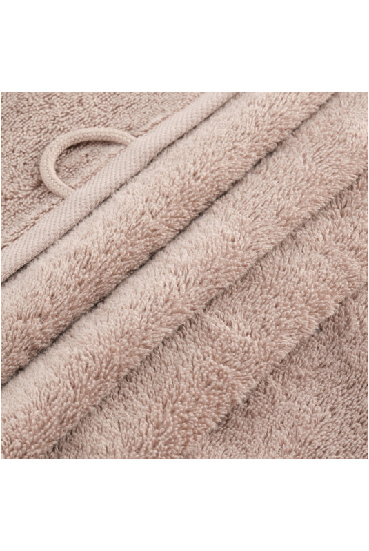 Serviette De Bain Décorative - Cristales - Dark Beige - 50x90cm