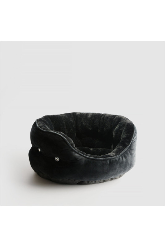 Lit Pour Animaux De Compagnie - Cosali - Black - 46.5x52x25cm