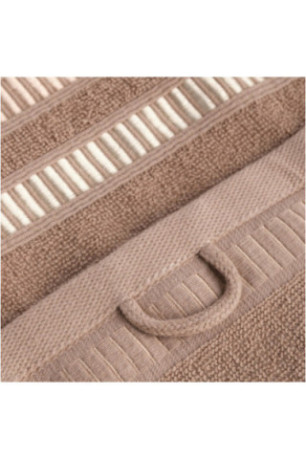 Ensemble De Serviettes De Bain - Alicante - Beige - 30x50cm