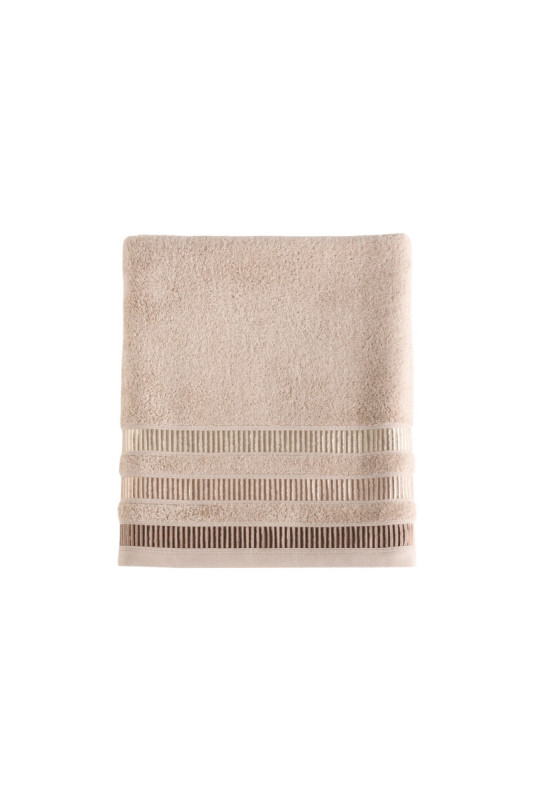 Serviette De Bain - Alicante - Beige - 100x150cm
