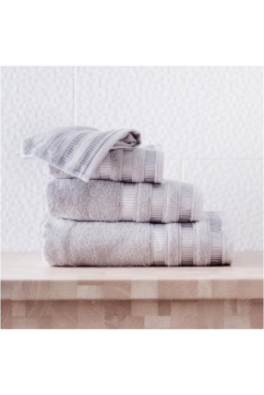 Serviette De Bain - Alicante - Light Grey - 100x150cm