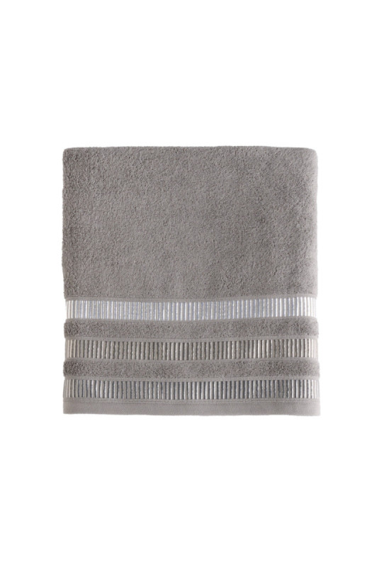 Serviette De Bain - Alicante - Grey - 100x150cm