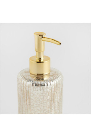 Distributeur - Merkuro - Gold - H: 18cm dia: 7cm Contenance: 280ml