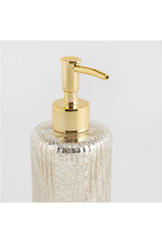 Distributeur - Merkuro - Gold - H: 18cm dia: 7cm Contenance: 280ml