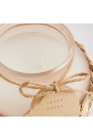 Bougie Parfumée - Pajia - Light Beige - H: 10cm dia: 13cm