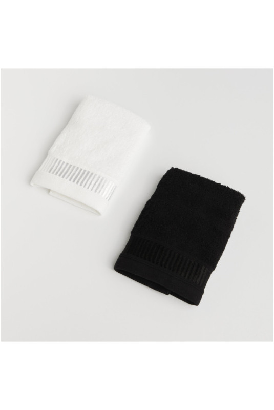 Ensemble De Serviettes De Bain - Alicanty - Black -