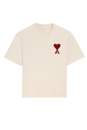 T-shirt Soleil Rouge MC Ami paris