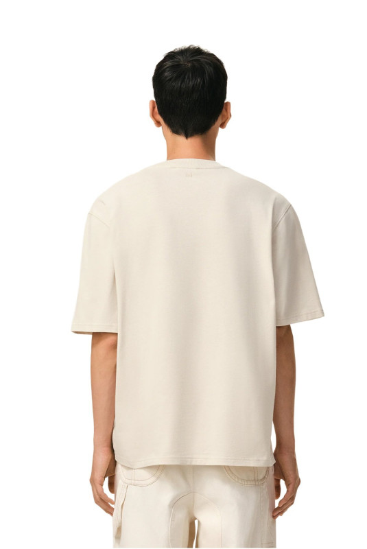 T-shirt Soleil Rouge MC Ami paris