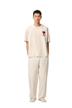 T-shirt Soleil Rouge MC Ami paris