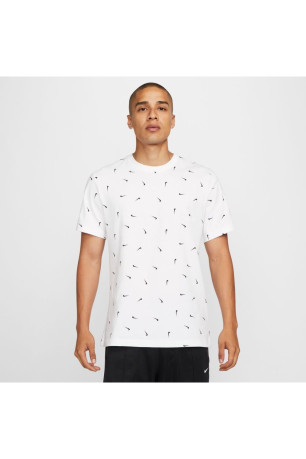 T-shirt Mini Swoosh Print MC Nike