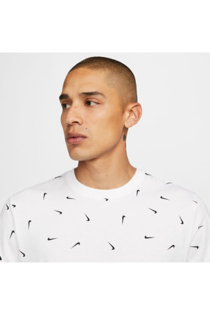T-shirt Mini Swoosh Print MC Nike
