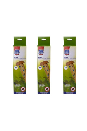 Pack de 3 pièges collants à insectes 26 x 6,5 cm BRICO & JARDIN