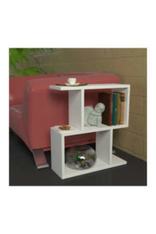 Table d'appoint - Blanc
