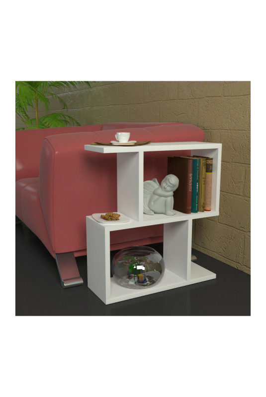 Table d'appoint - Blanc