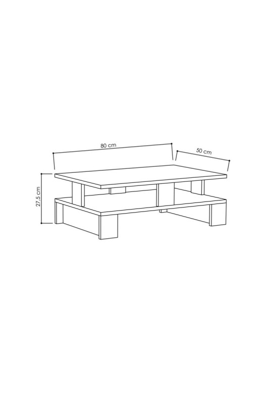 Table basse - Anthracite