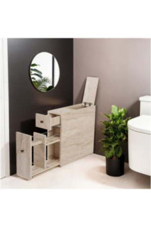 Armoire de toilette - Travertin