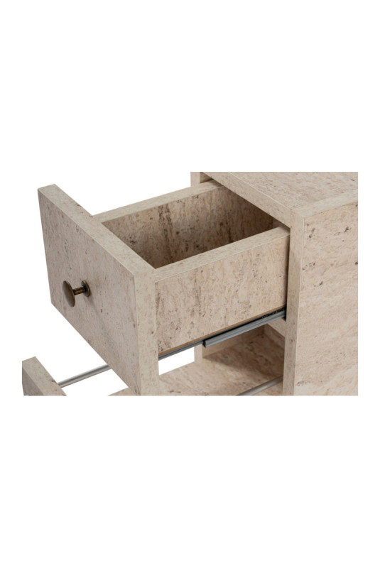 Armoire de toilette - Travertin