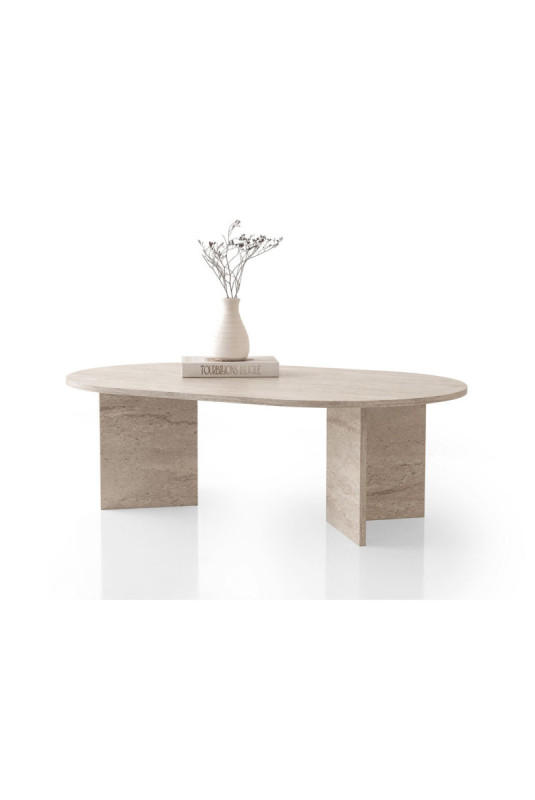 Table basse - Travertin