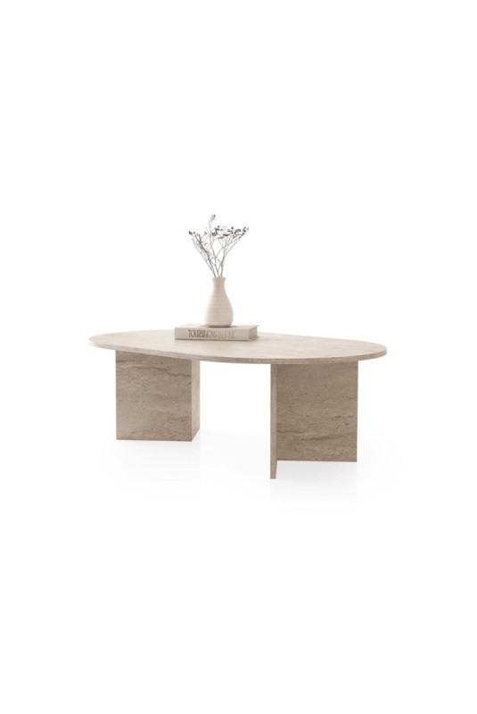 Table basse - Travertin