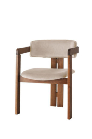 Chaise - Beige noyer