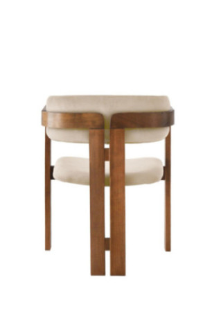 Chaise - Beige noyer
