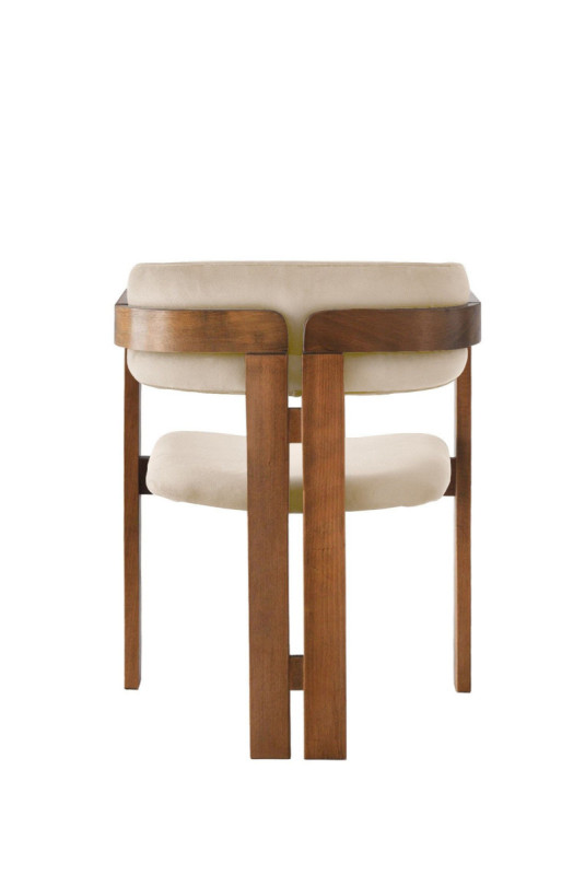 Chaise - Beige noyer