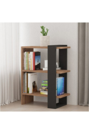 Bibliothèque - Chêne anthracite