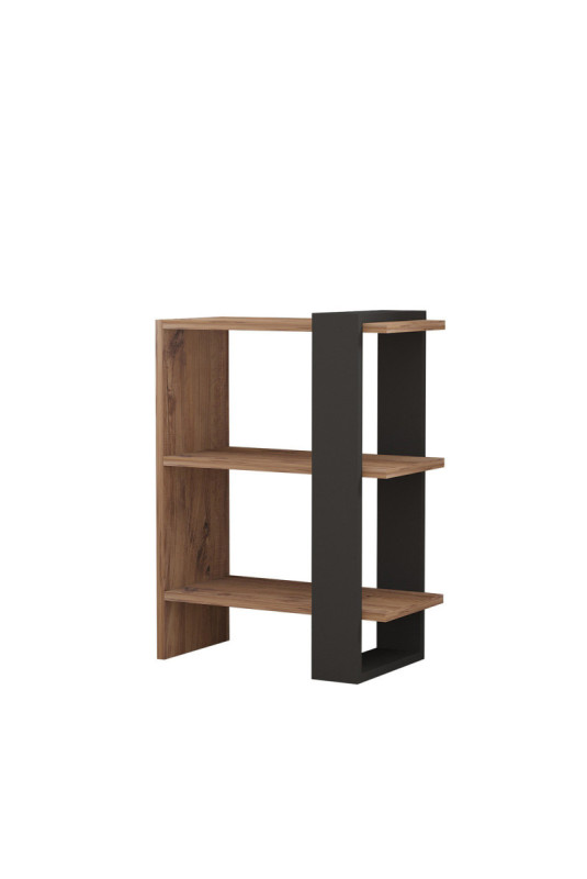 Bibliothèque - Chêne anthracite