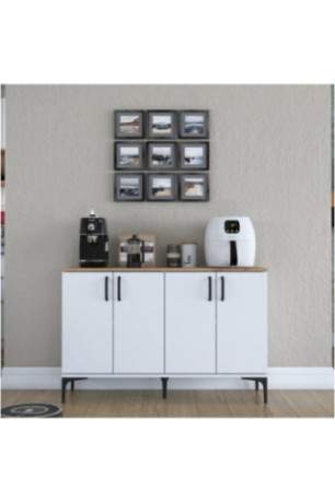 Armoire multifonctionnelle - Noyer blanc